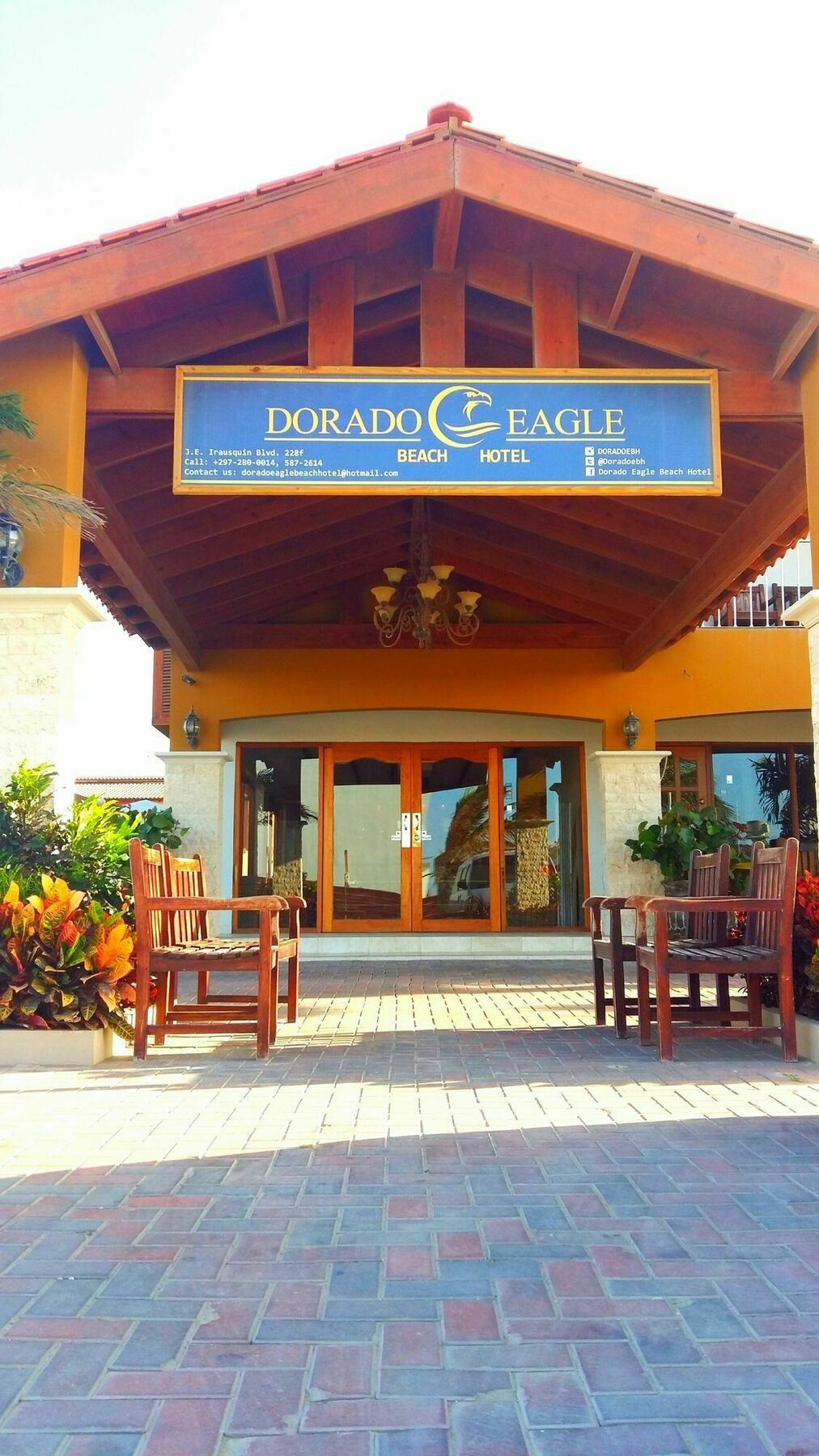 Dorado Eagle Beach Hotel Oranjestad Exteriör bild